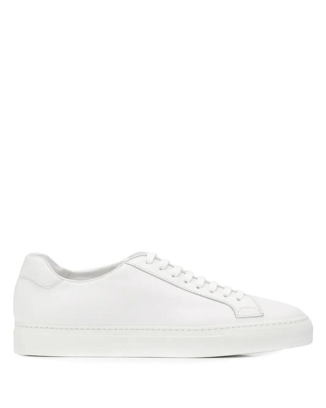 Scarosso White Low-Top Sneakers for men