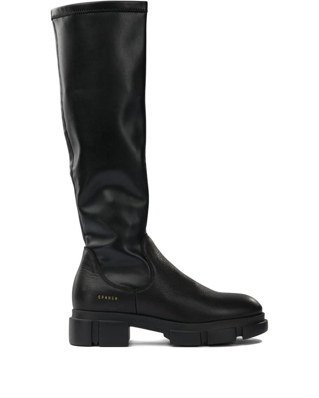 COPENHAGEN Black Platform Boots