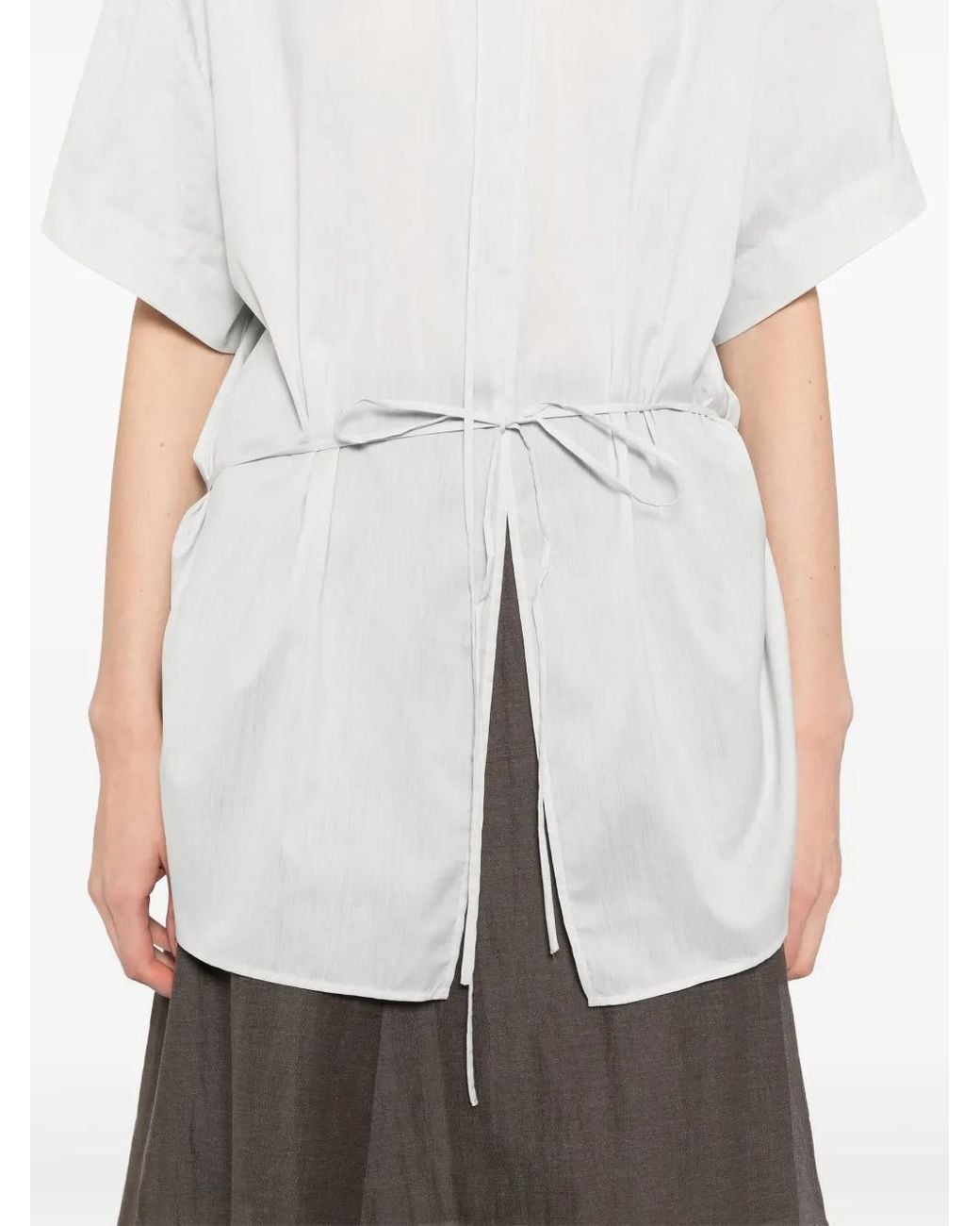 Ruohan White Thera Blouse