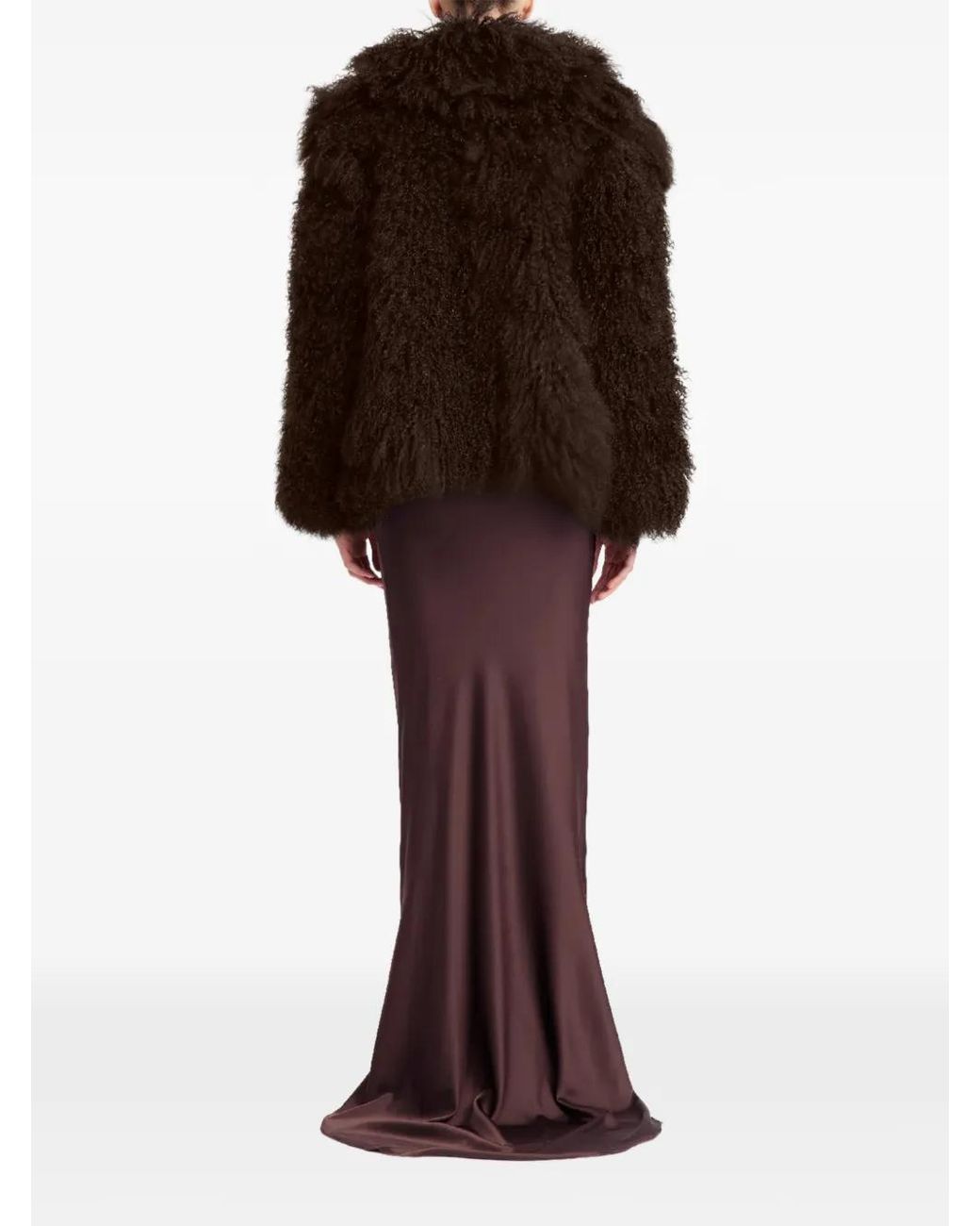 16Arlington Brown Maryam Shearling Jacket