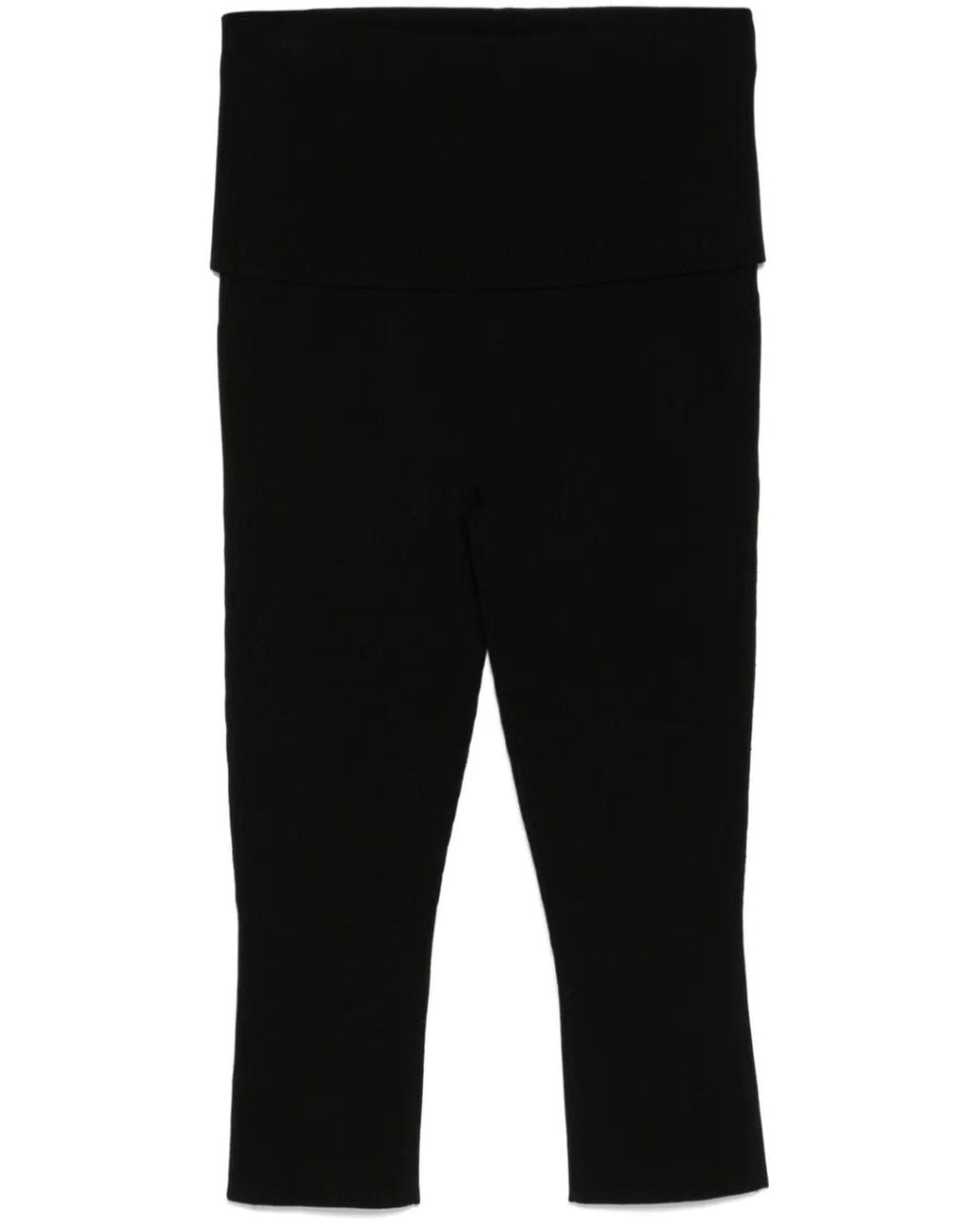 3.1 Phillip Lim Black Compact Rib Capris