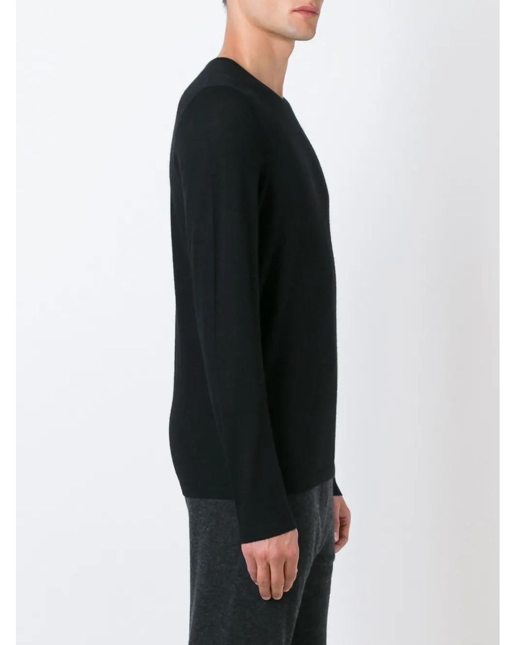 LeKasha Black Kyoto Sweater for men