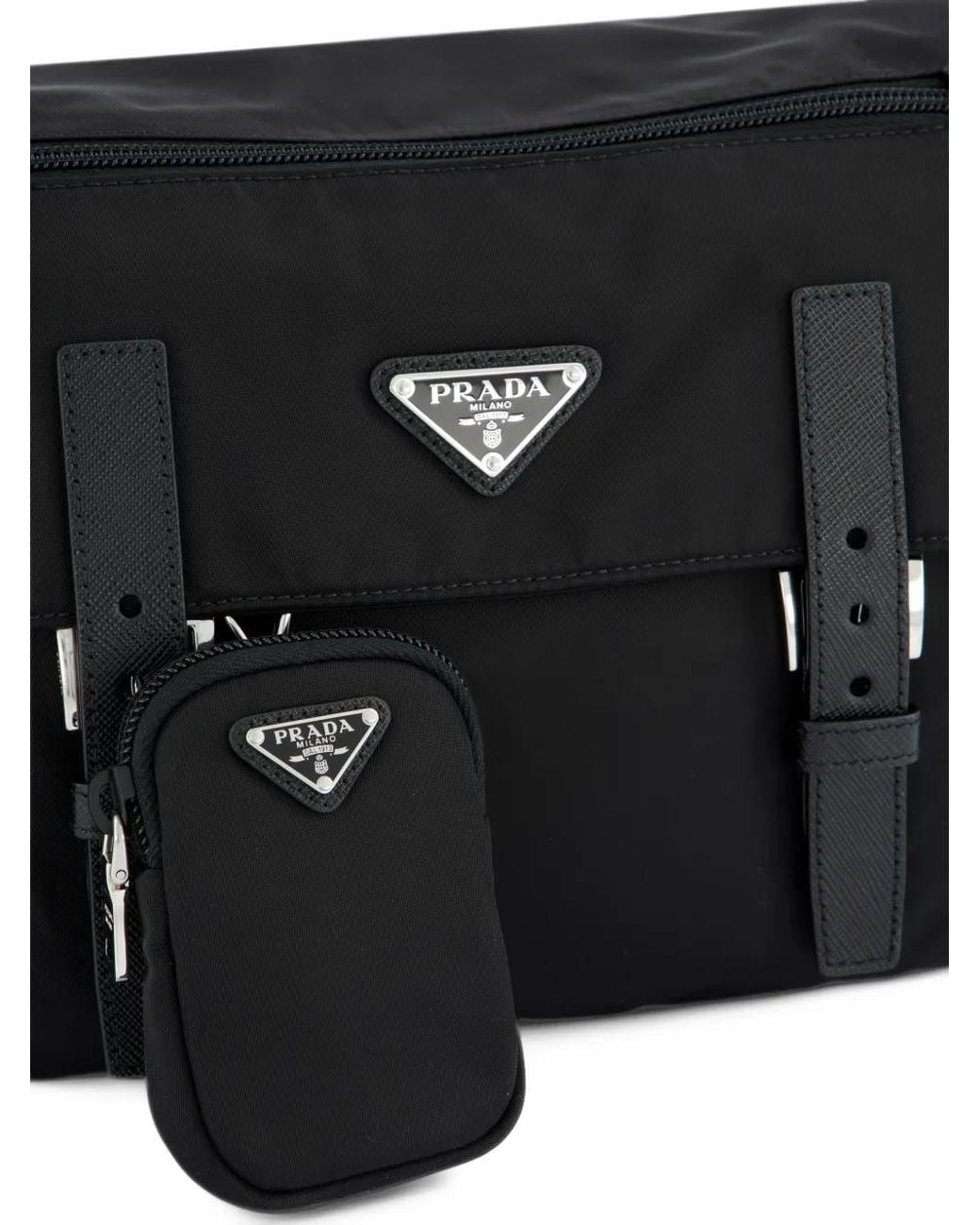 Prada Black Re-Nylon Shoulder Bag