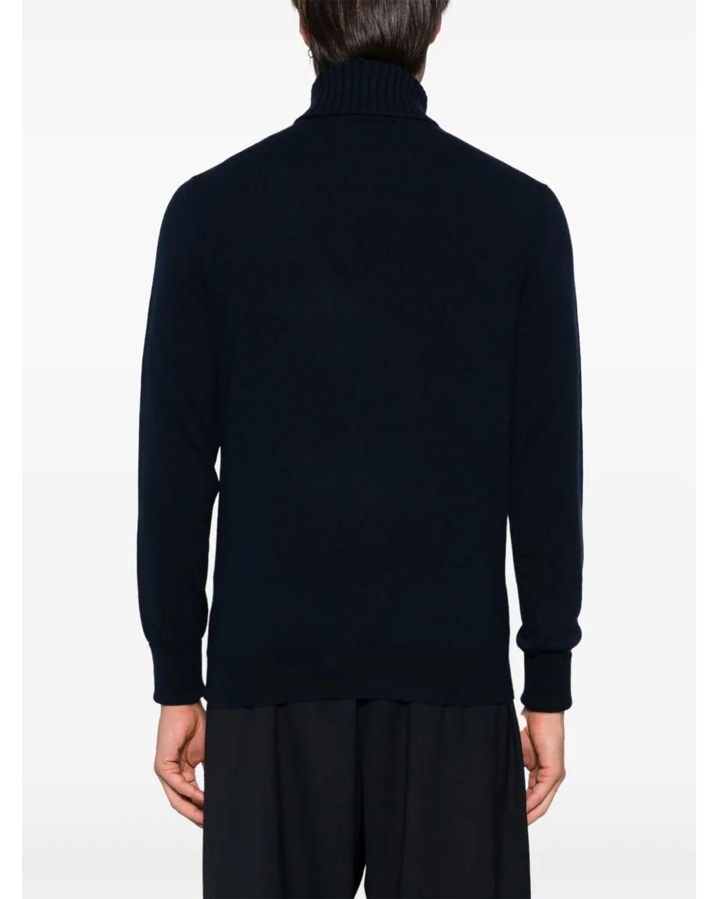 Ballantyne Blue T Neck Sweater for men