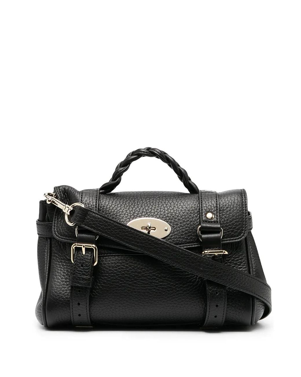 Mulberry Black Mini Alexa Handtasche