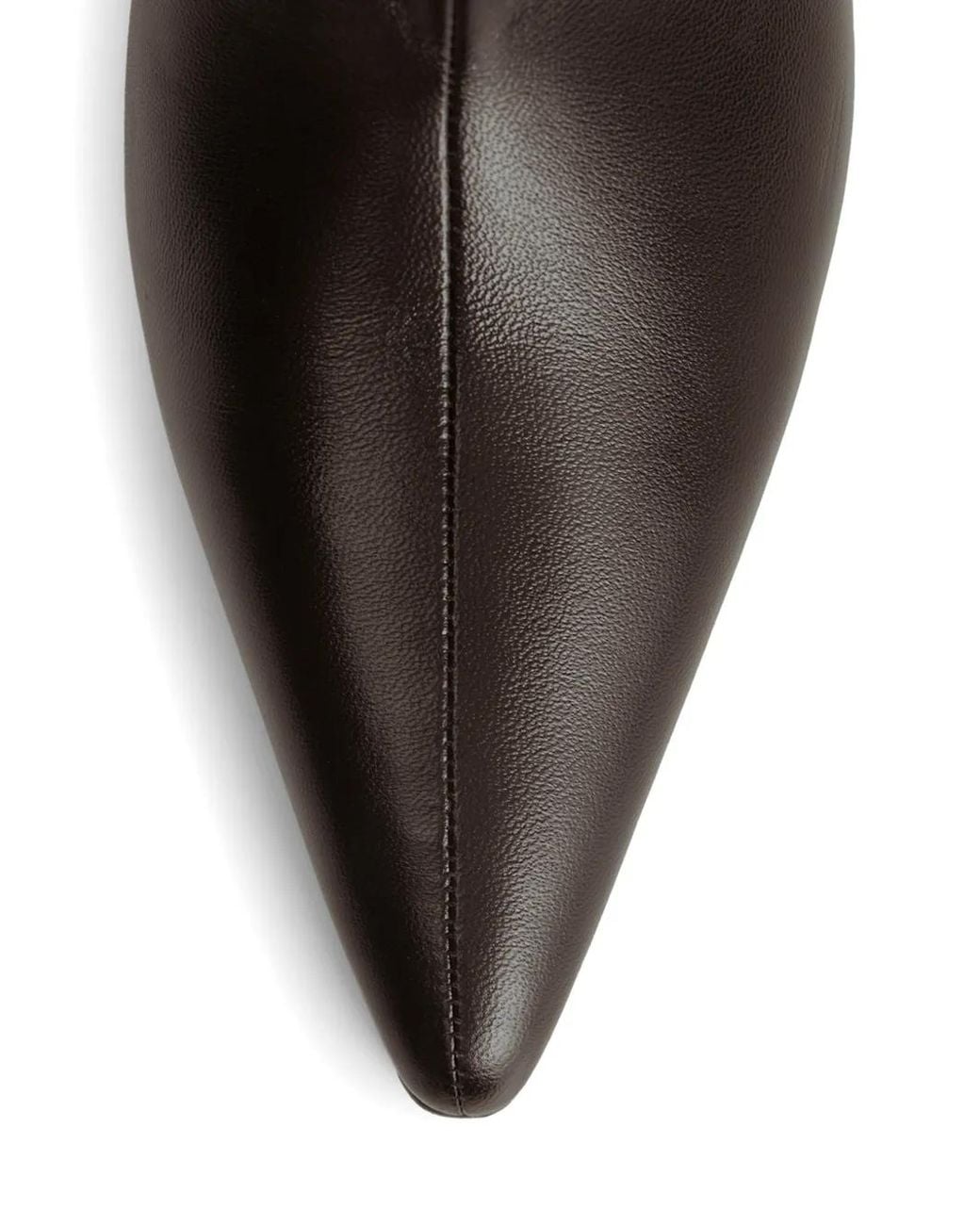 12 STOREEZ Black Pointed-Toe Kitten-Heel Ankle Boots