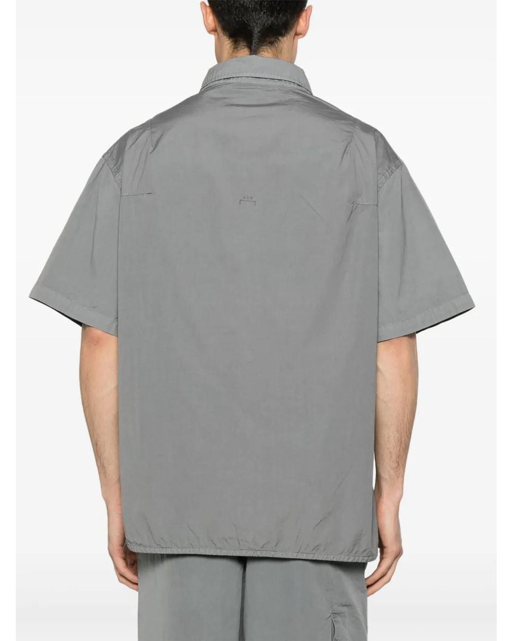Camicia Con Logo di A_COLD_WALL* in Gray da Uomo