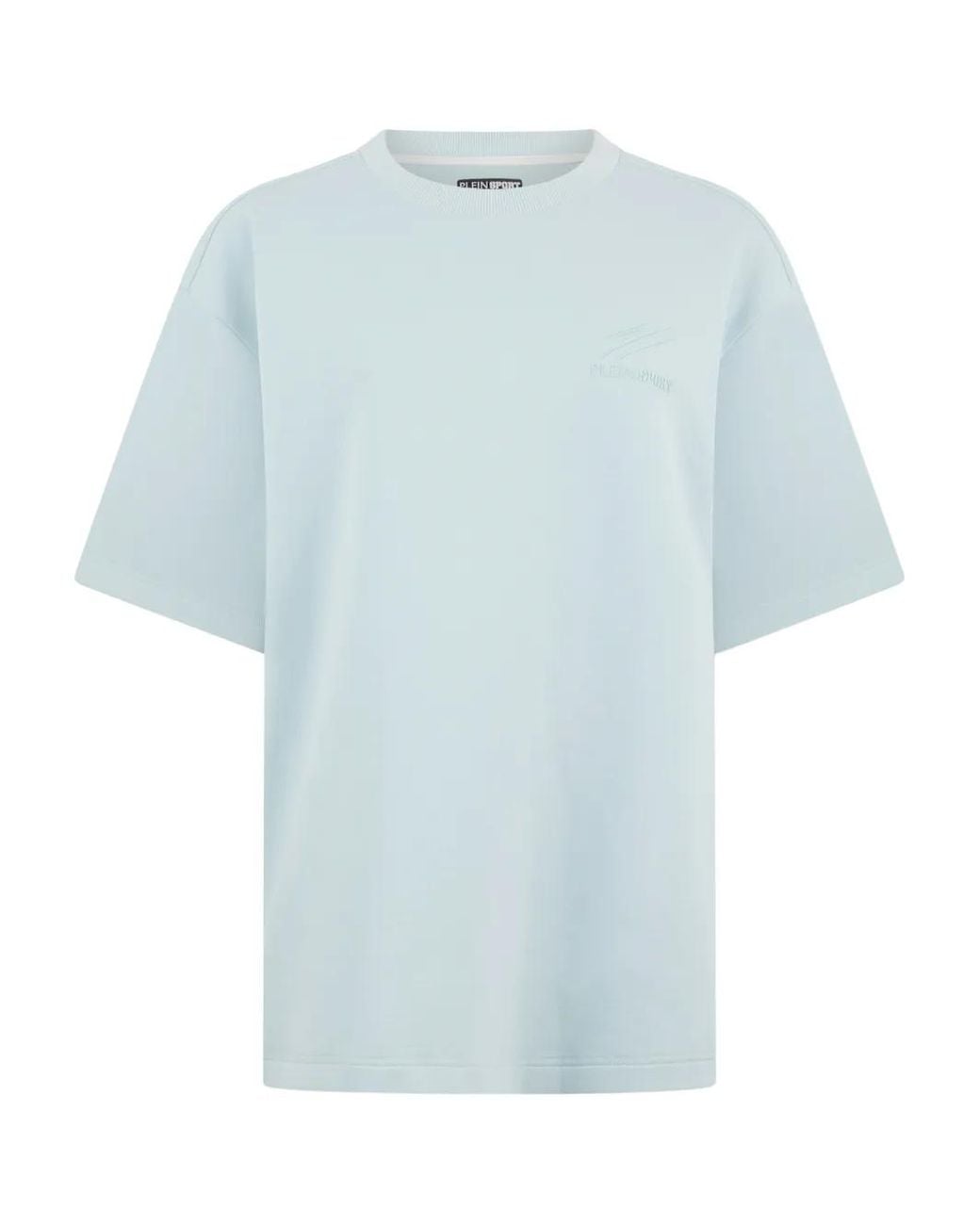 Philipp Plein Blue Round-Neck T-Shirt for men