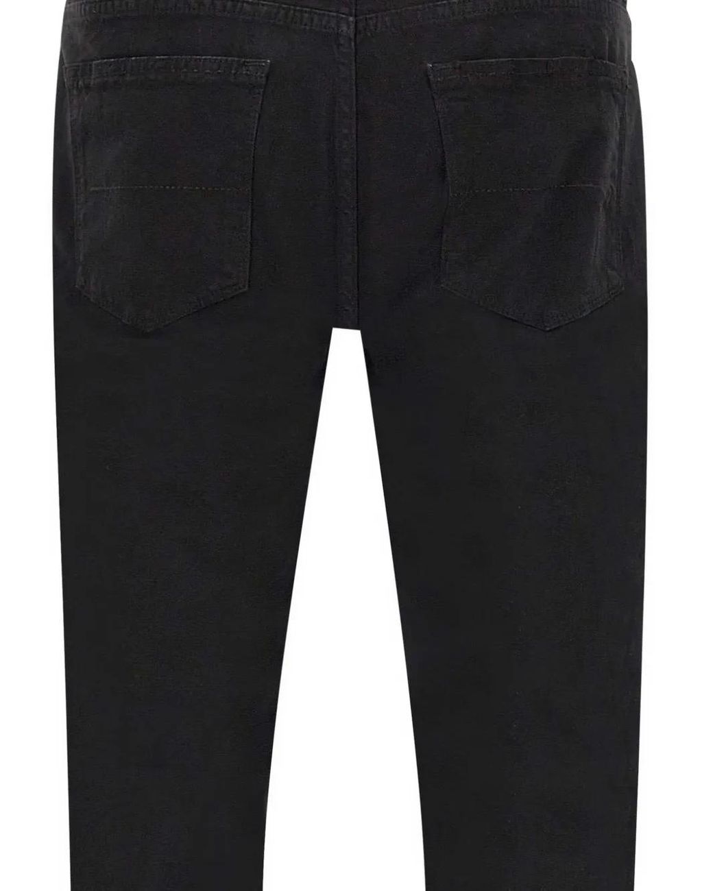 Re-hash Black Rubens Z Five-Pockets Trousers for men