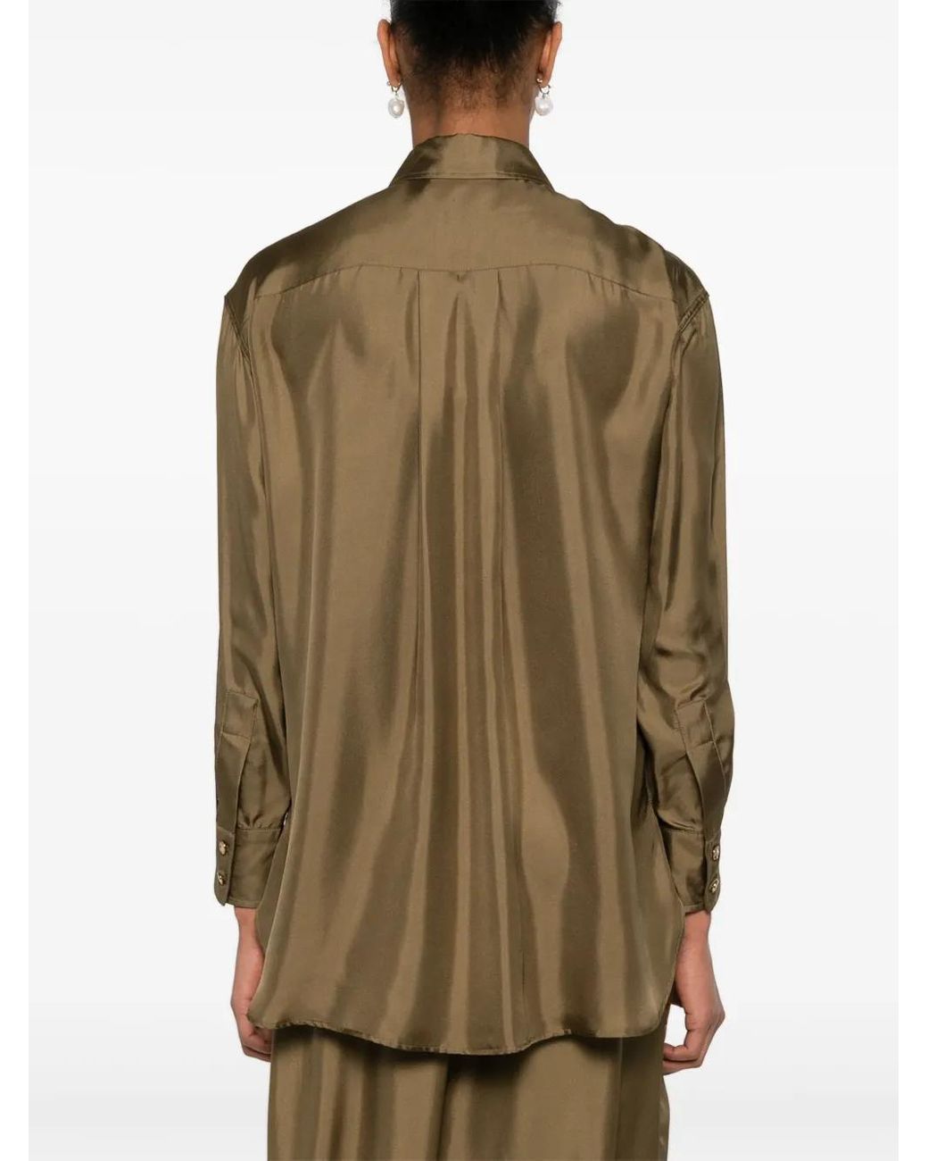 Zimmermann Green Crush Shirt