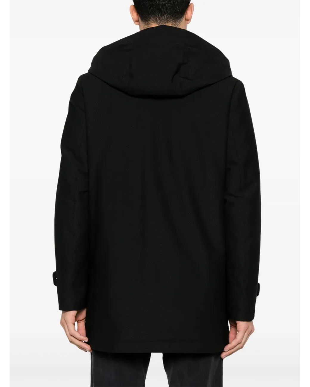 Herno Jas Met Capuchon in het Black voor heren