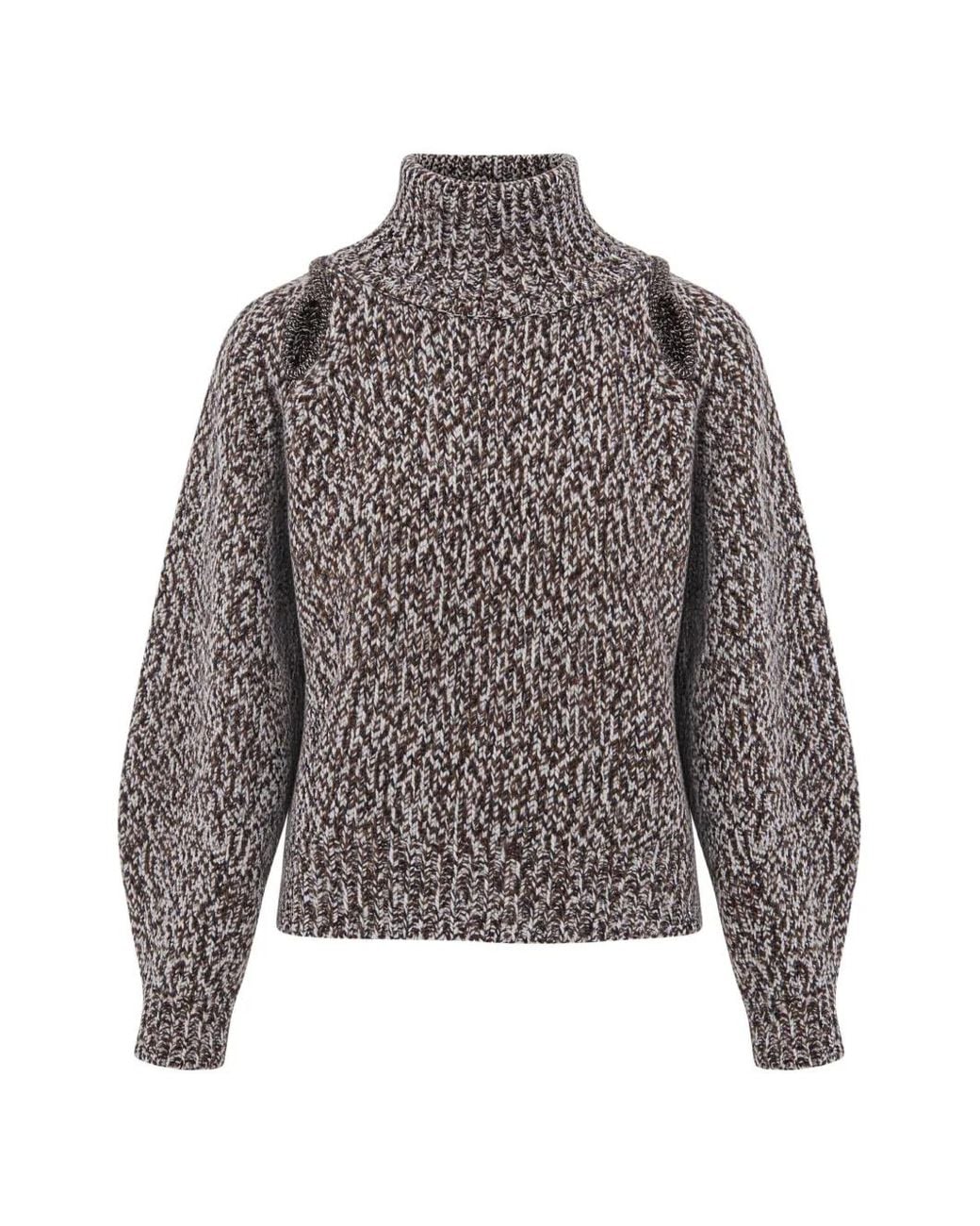 Jersey Mannrey Con Aberturas Sessun de color Gray