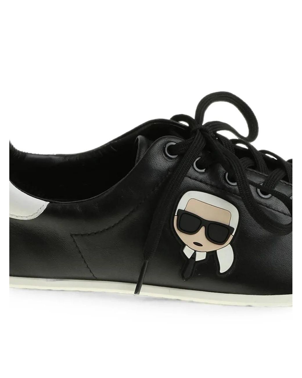Karl Lagerfeld Black K/Ikonik 3D Sneakers for men