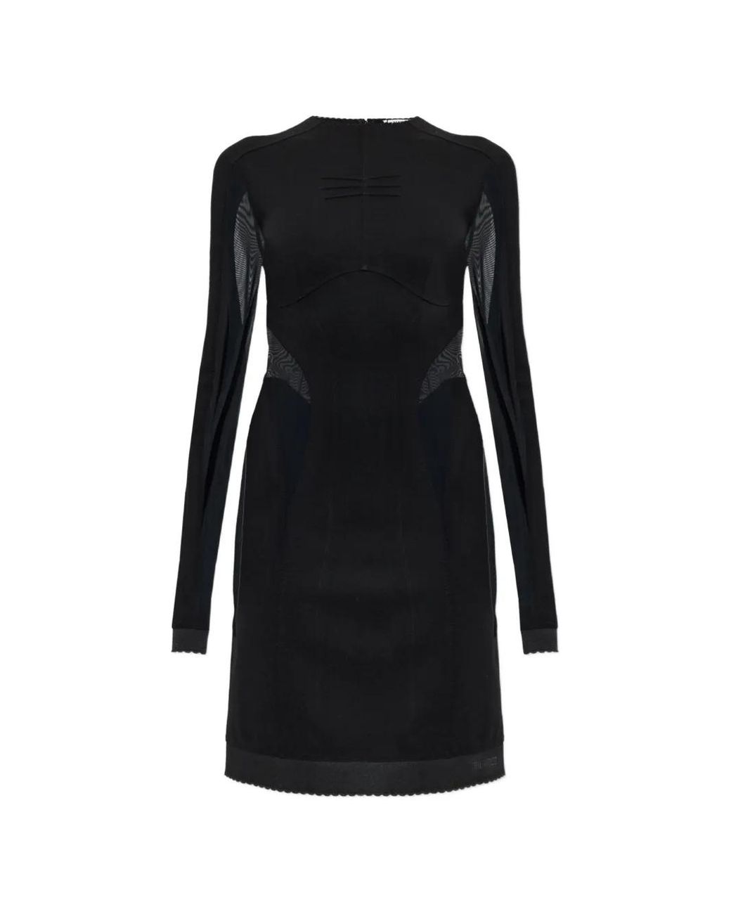 The Attico Black Mini Dress