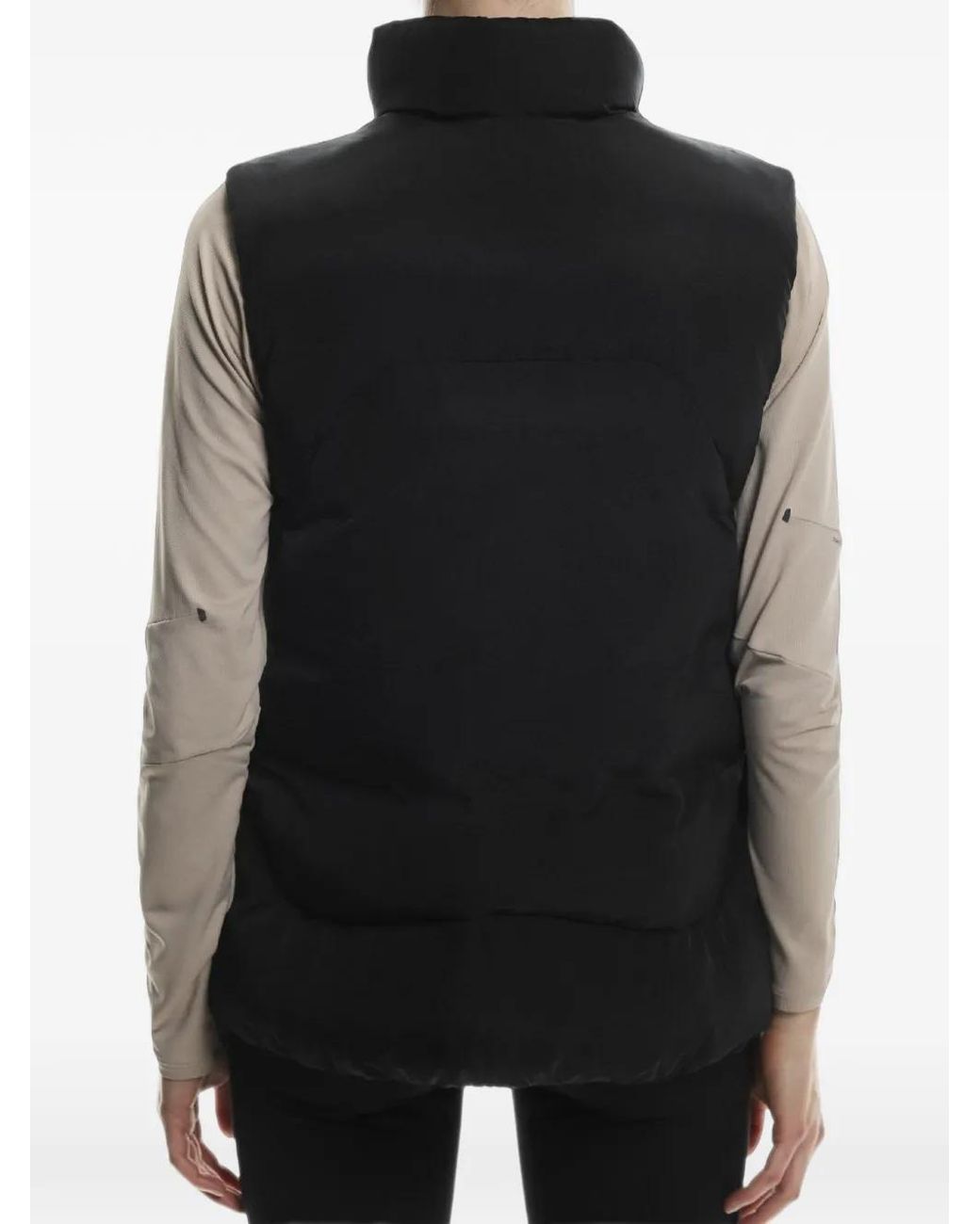 On Shoes Black Zip-Up Gilet