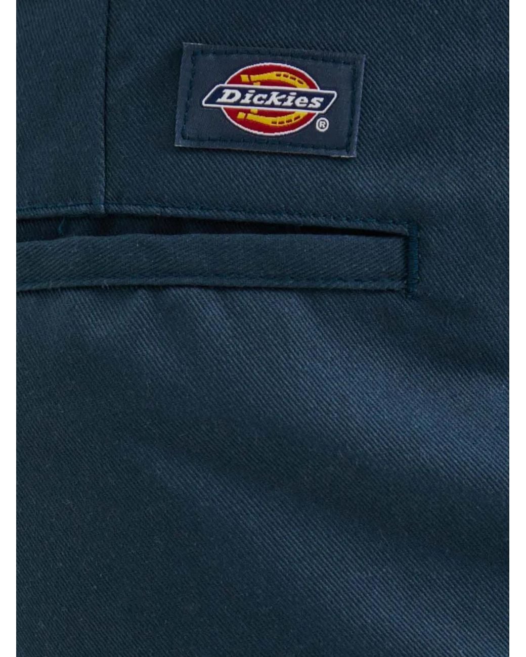 Dickies Blue 874 Logo-Patch Straight-Leg Trousers for men