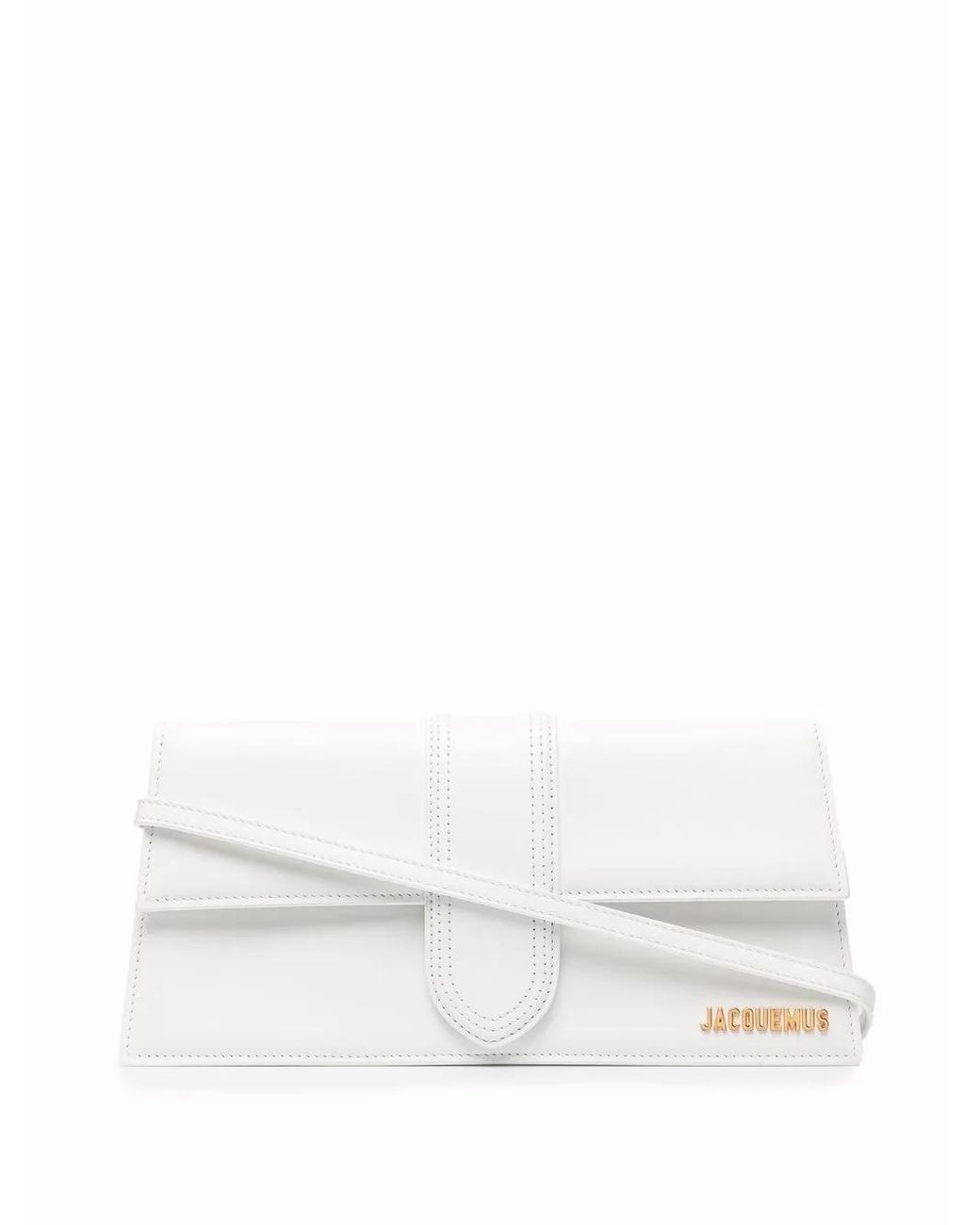 Jacquemus White Le Bambino Long Shoulder Bag