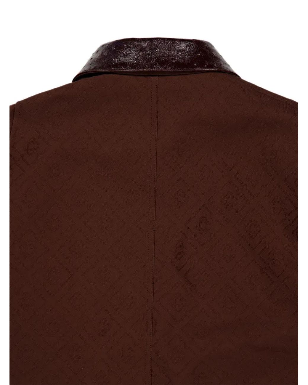 Casablanca Brown Workwear Jacket