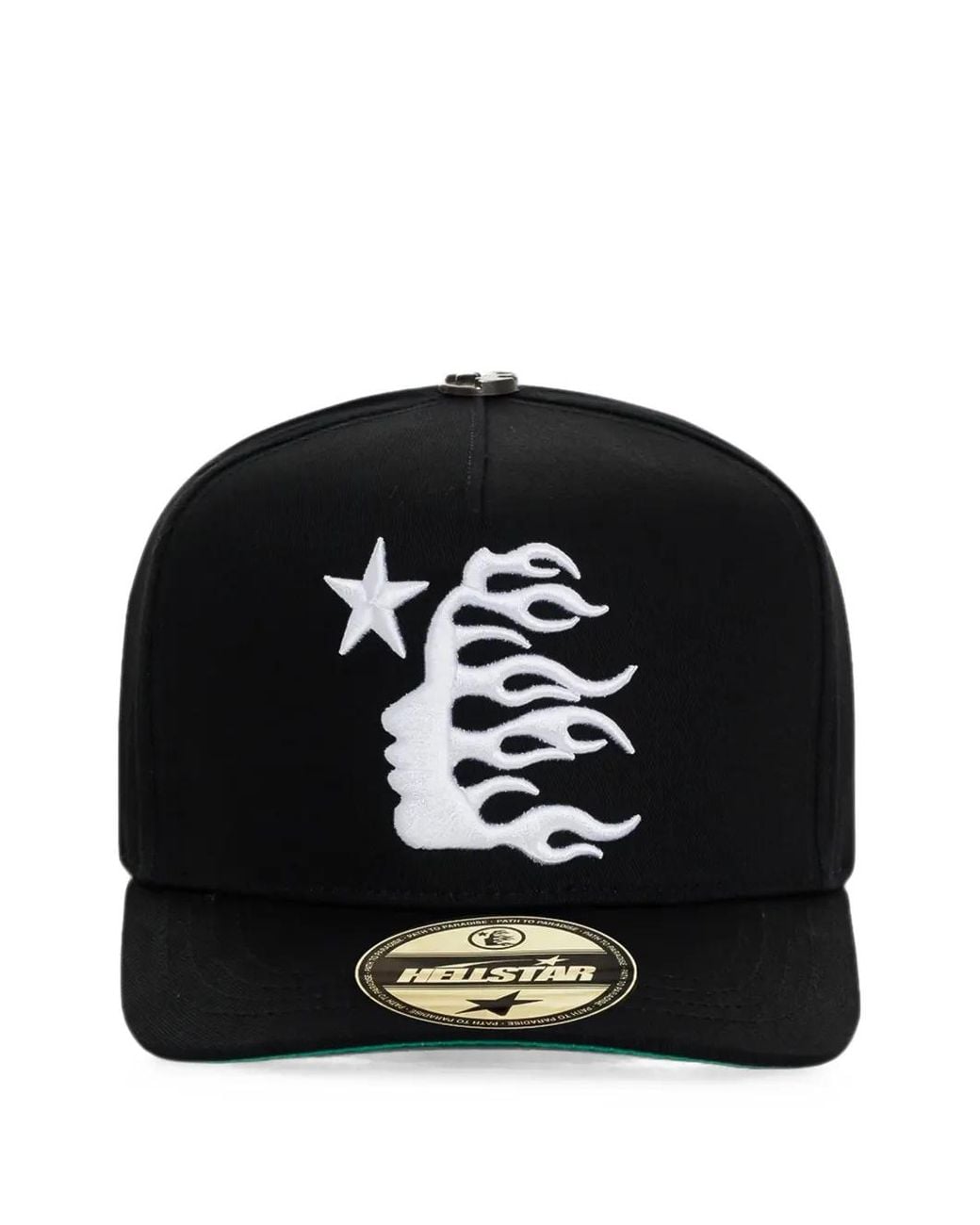 HELLSTAR Black Og Logo Snapback Hat for men