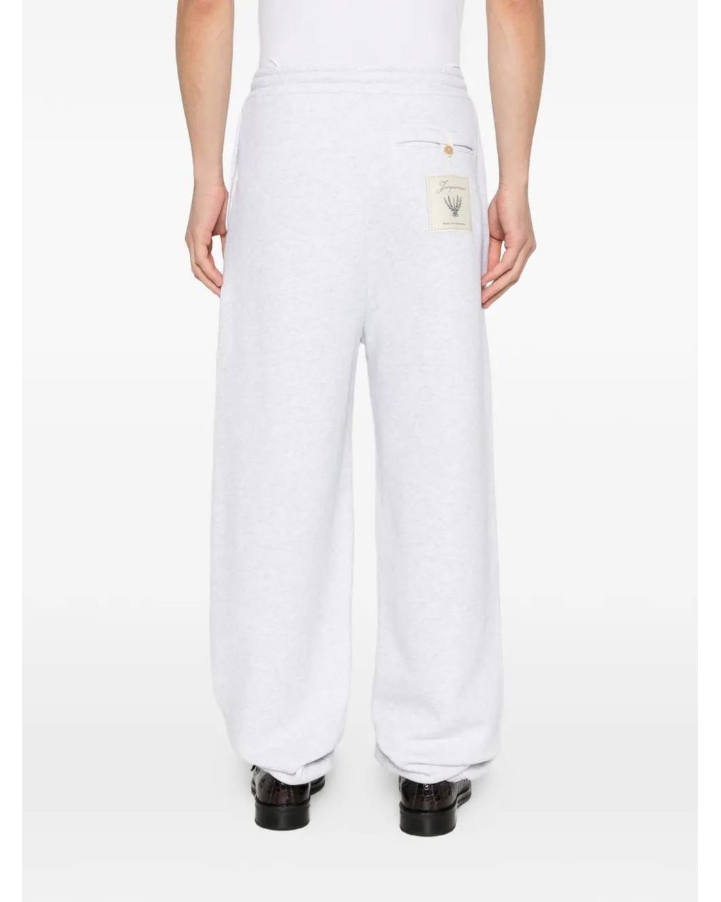 Jacquemus White Jogging Pants for men