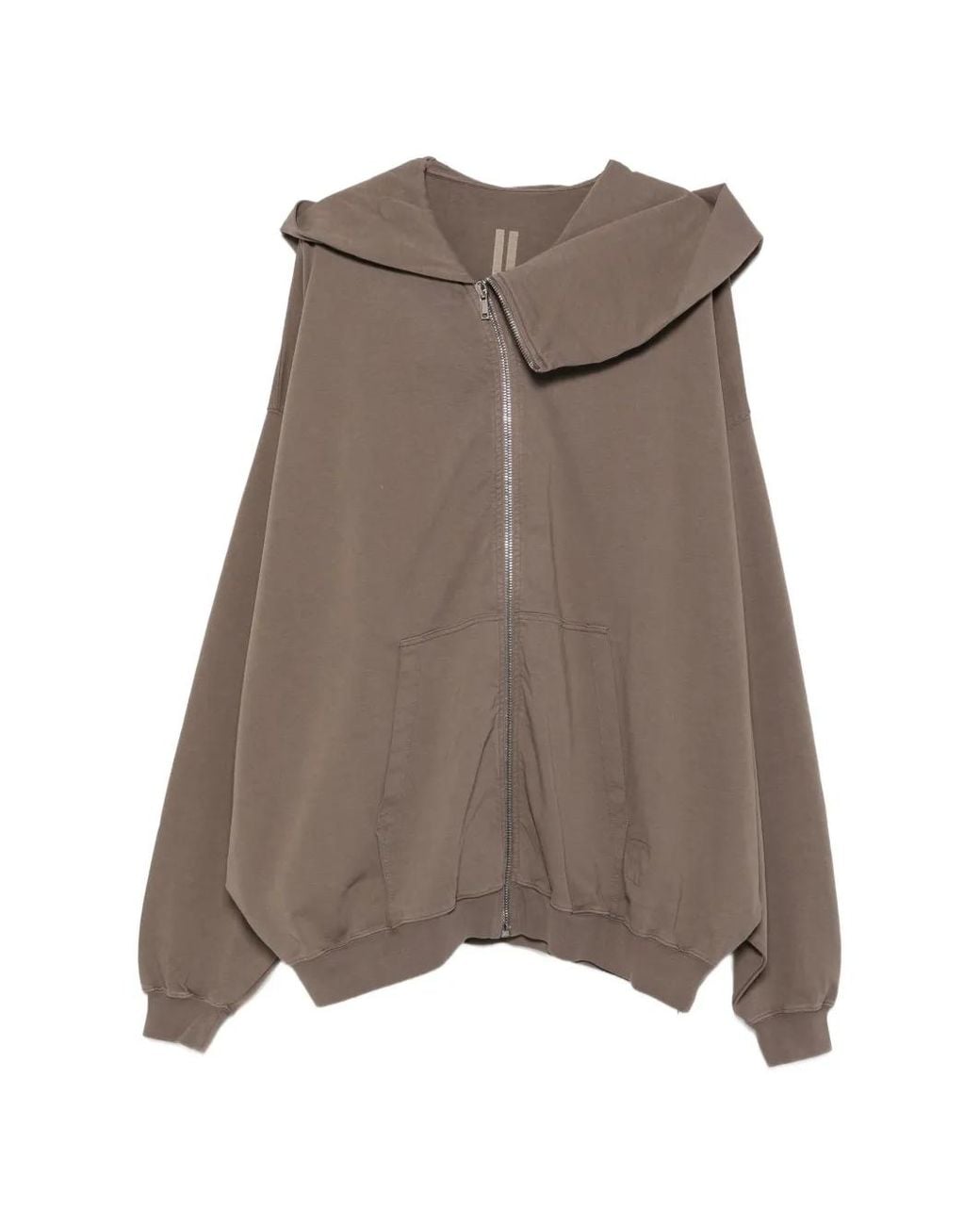 Rick Owens Brown Mountain Hun Hoodie for men