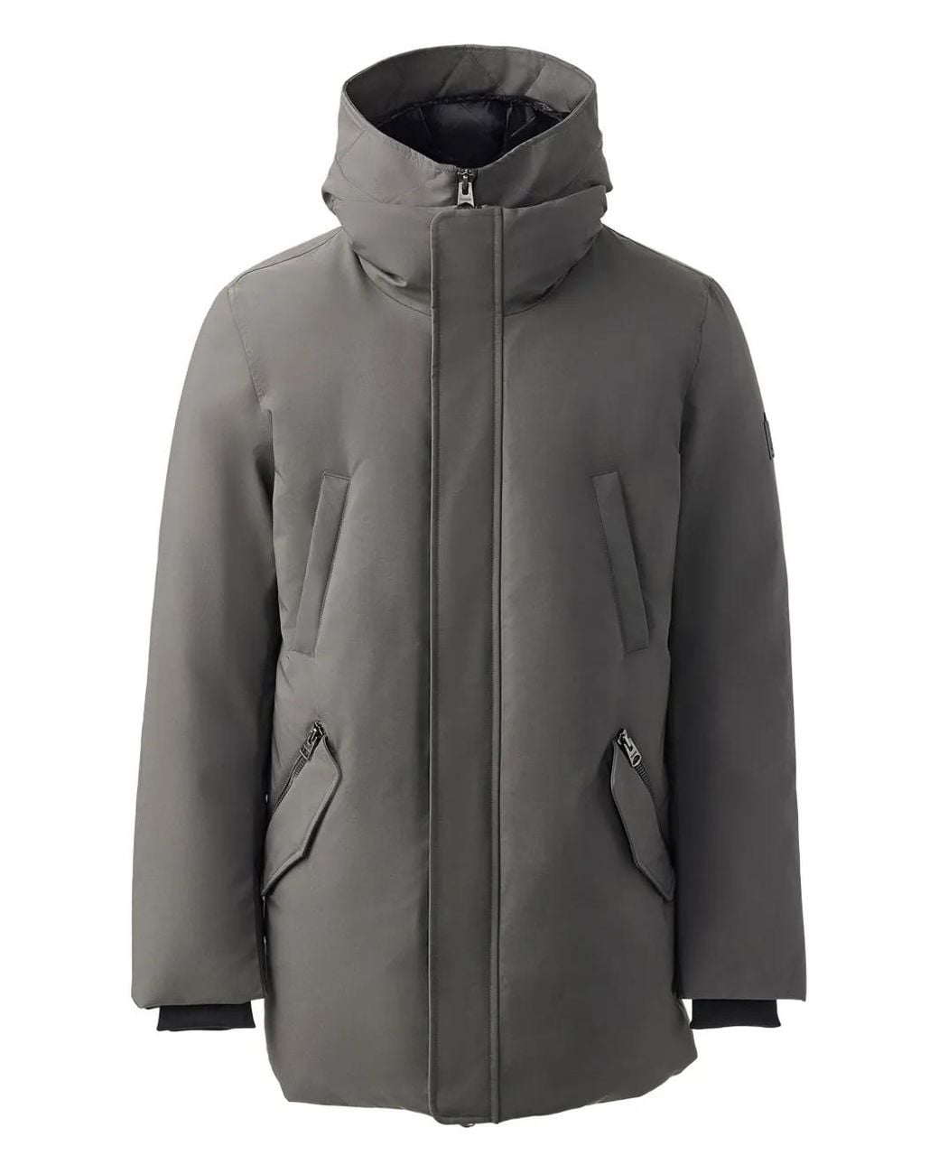 Mackage Gray Edward-Nfr Hooded Zip Jacket for men