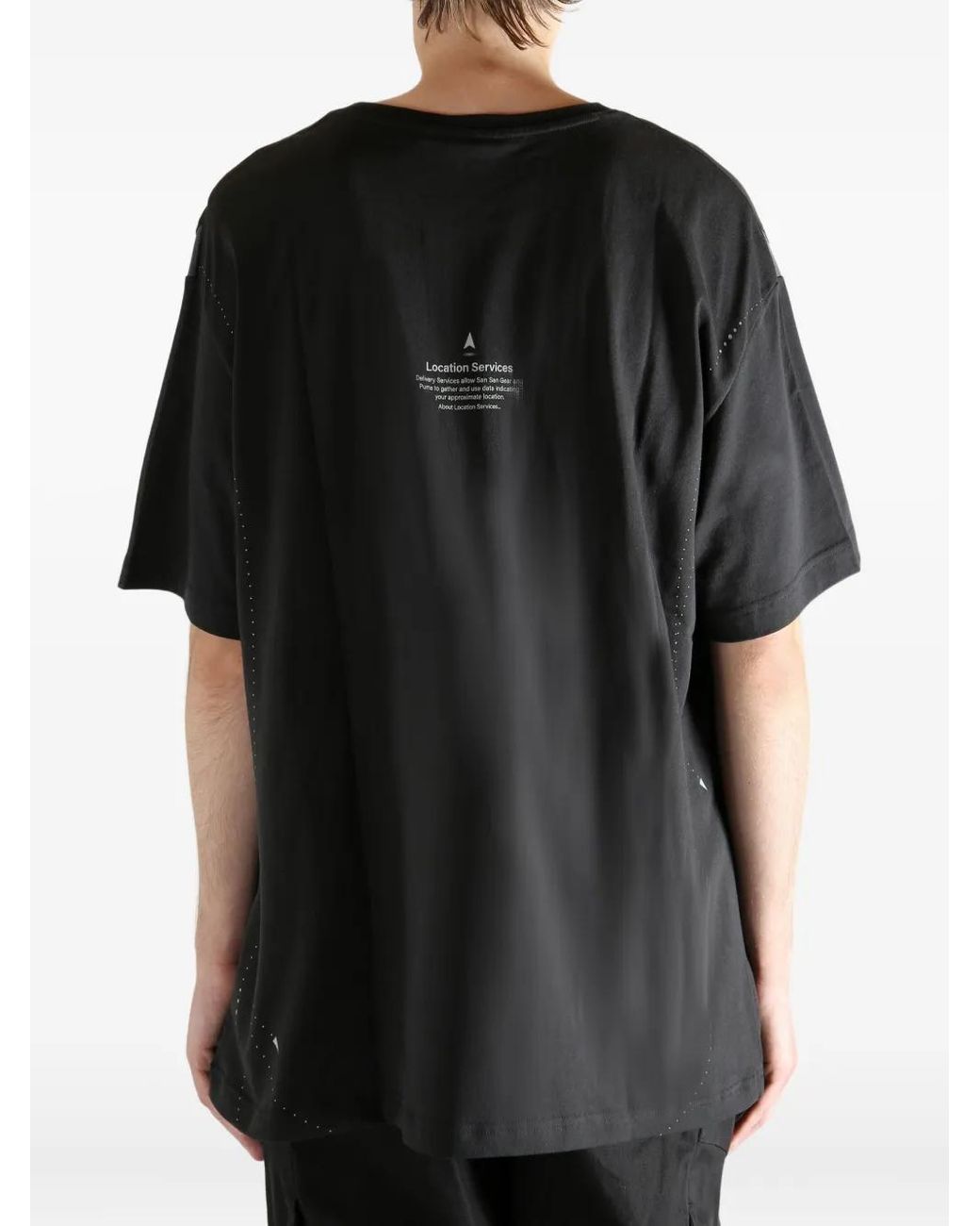 PUMA Black X San San Gear Cotton T-Shirt for men