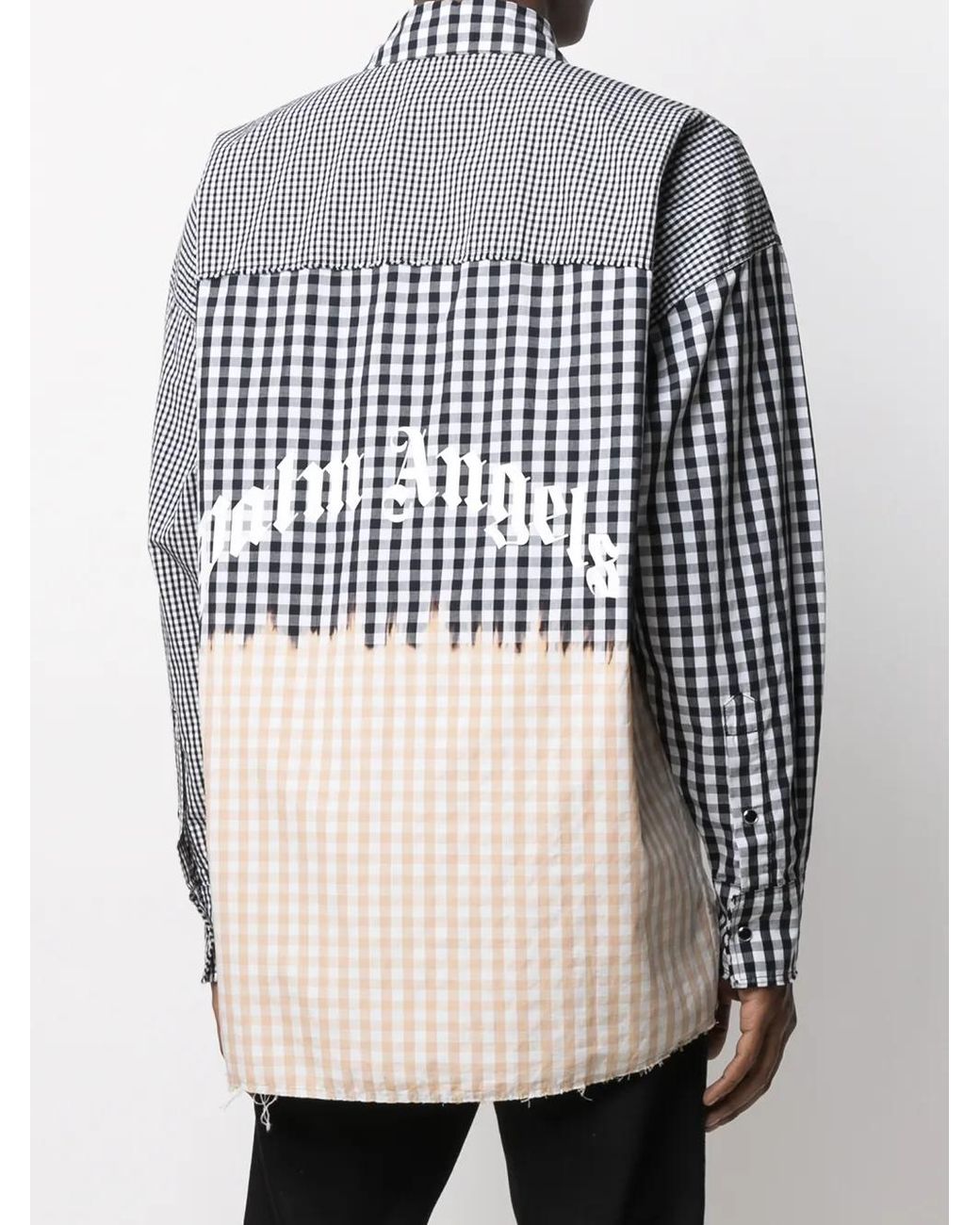 Palm Angels Multicolor Check-pattern Long-sleeve Shirt for men
