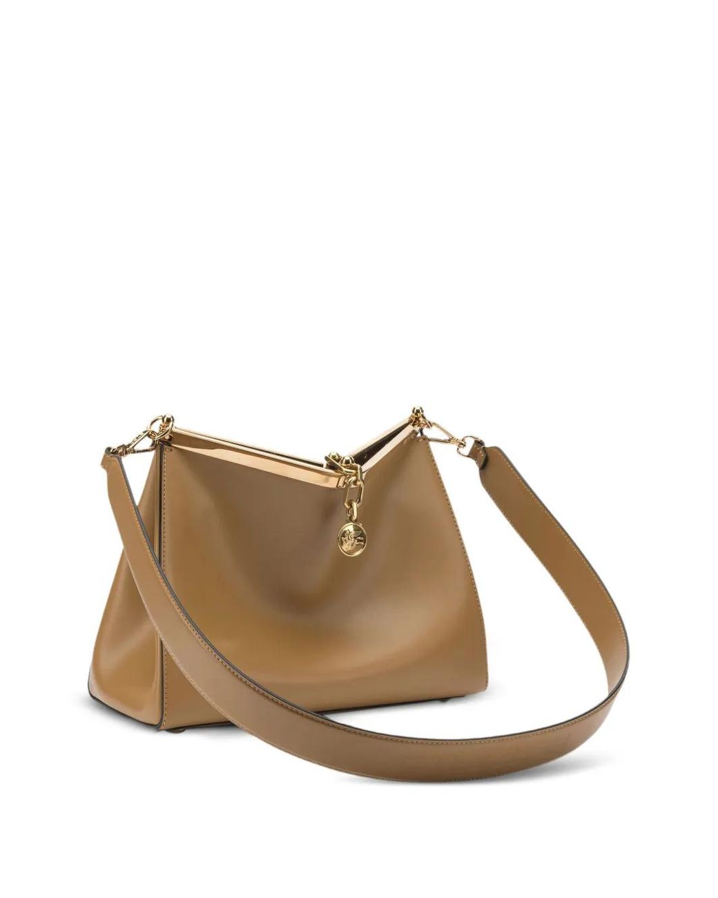 Etro Brown Medium Vela Shoulder Bag