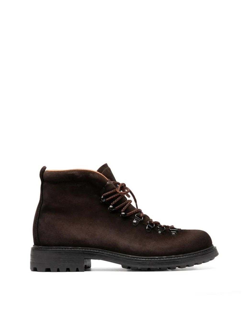 Officine Creative Black Aero Lace-Up Boots for men