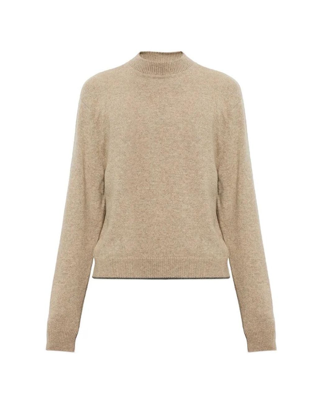 Jacquemus Natural The Cachemire Knit Sweater for men
