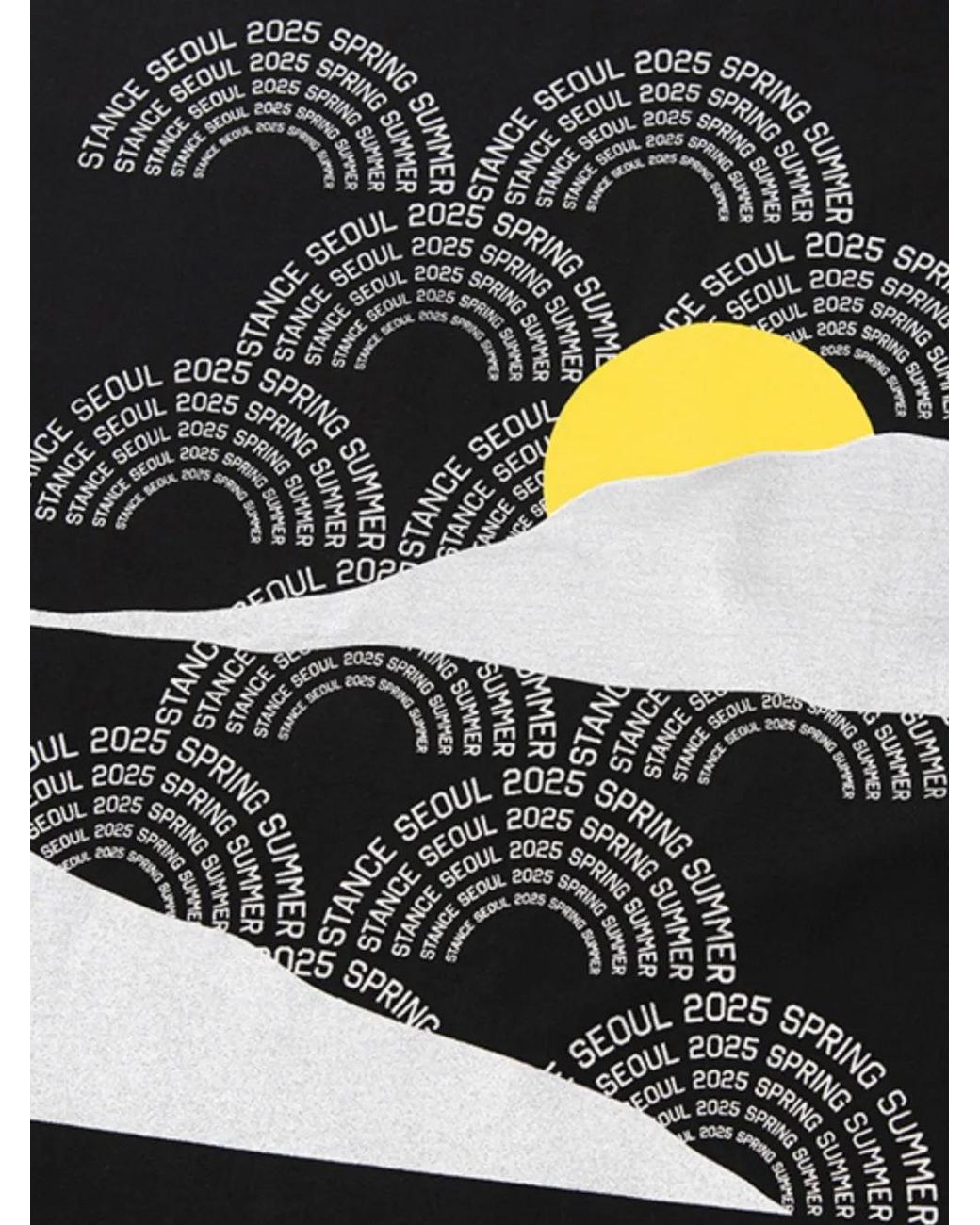 Stance Black Crew-Neck T-Shirt for men