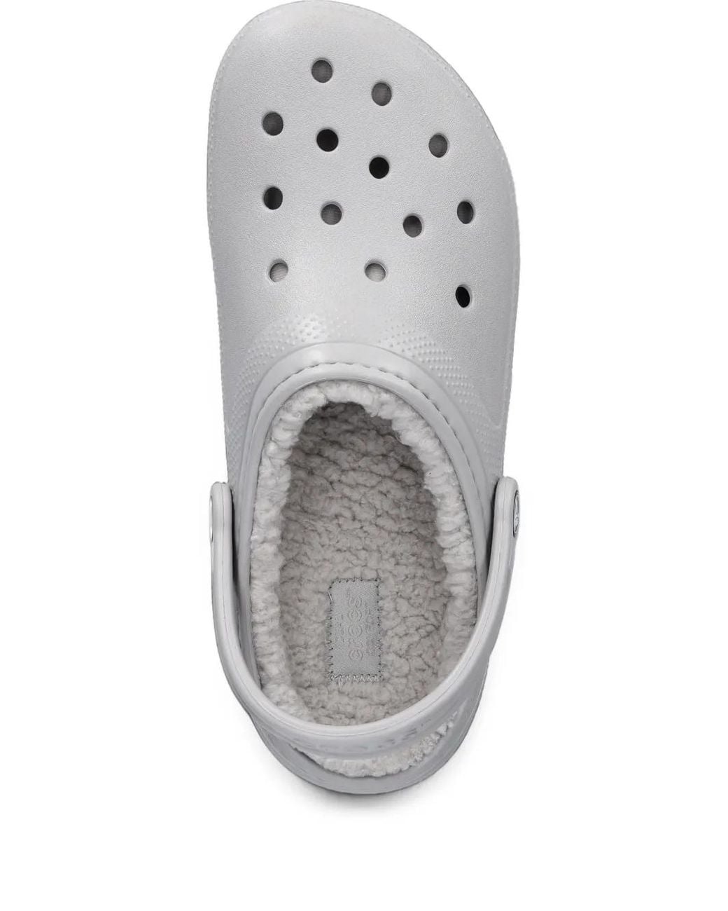 CROCSTM White Perforierte Clogs