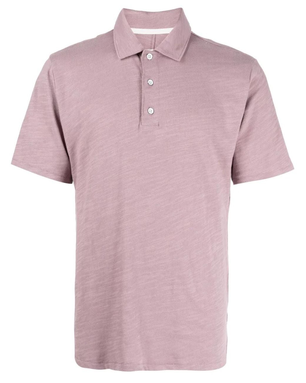 Rag & Bone Pink Classic Flame Cotton Polo Shirt for men