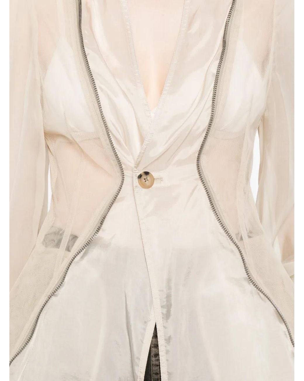 Rick Owens Natural Stag Jacket