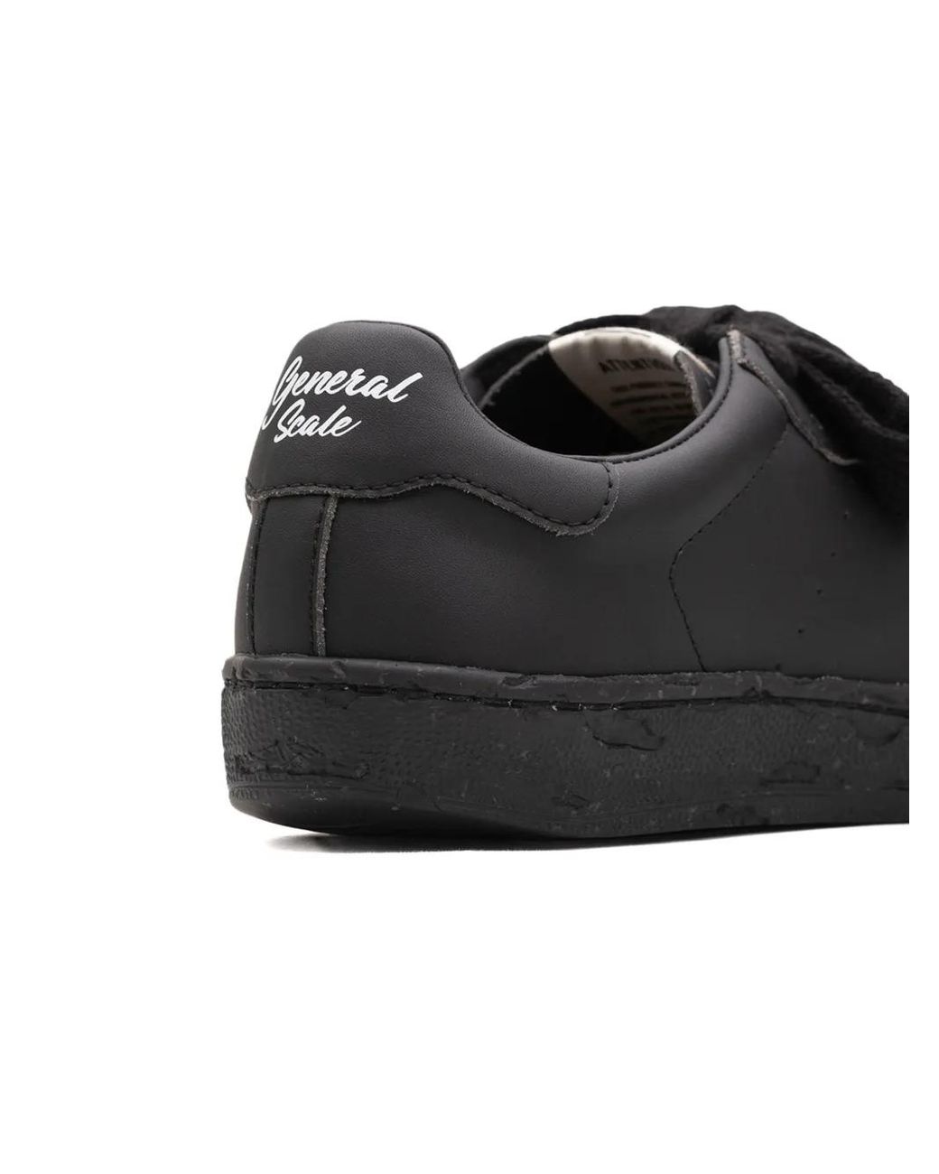 General Scale. Black "Francis" Past Sneakers for men