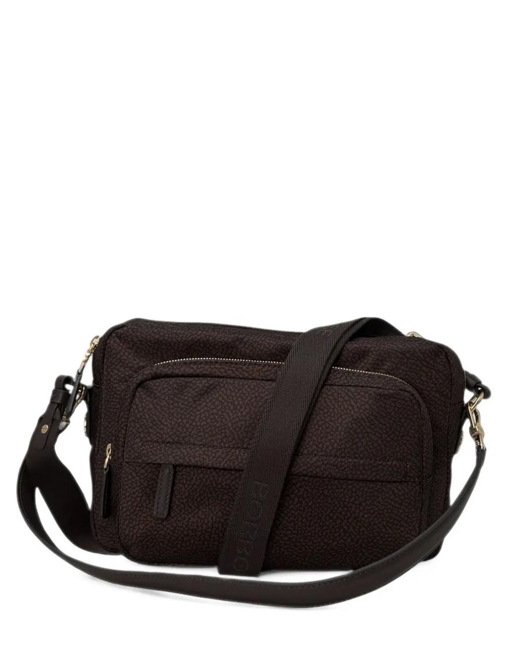 Borbonese Black Op Oc Shoulder Bag