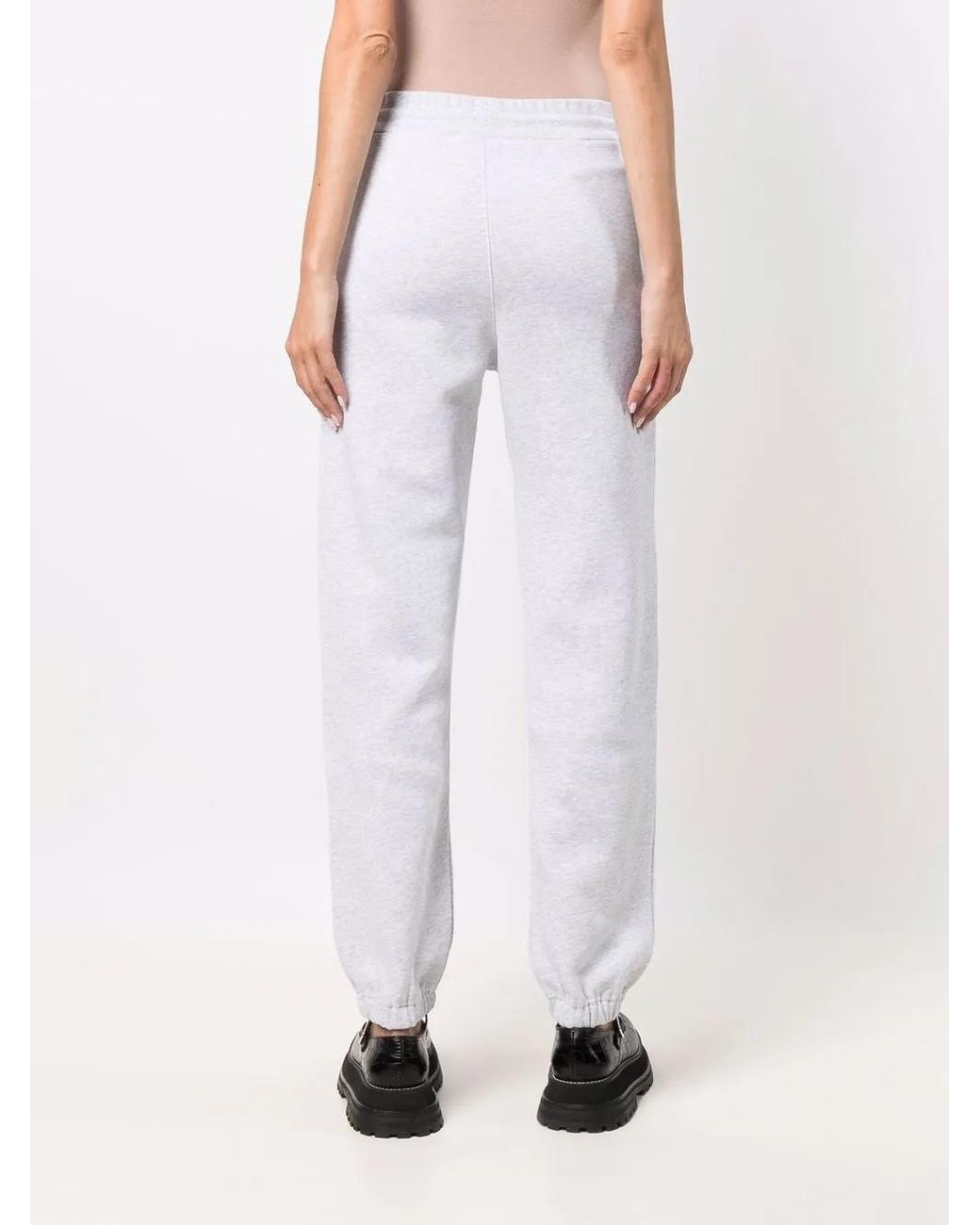 Pantalon De Jogging À Logo MSGM en coloris White
