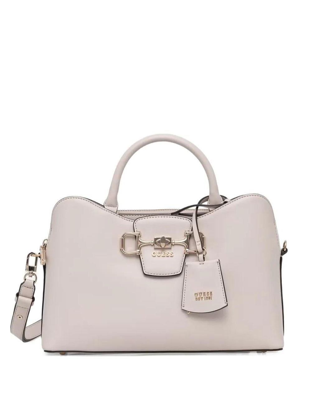 Guess Natural Janie Logo Handbag
