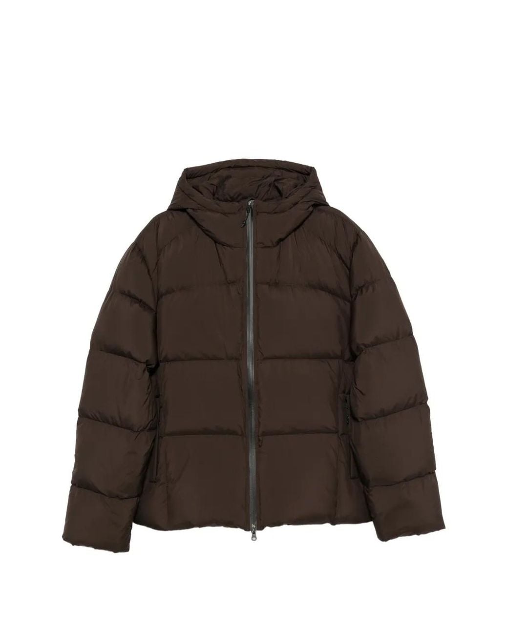 Samsøe & Samsøe Brown Sapax Hooded Puffer Jacket for men
