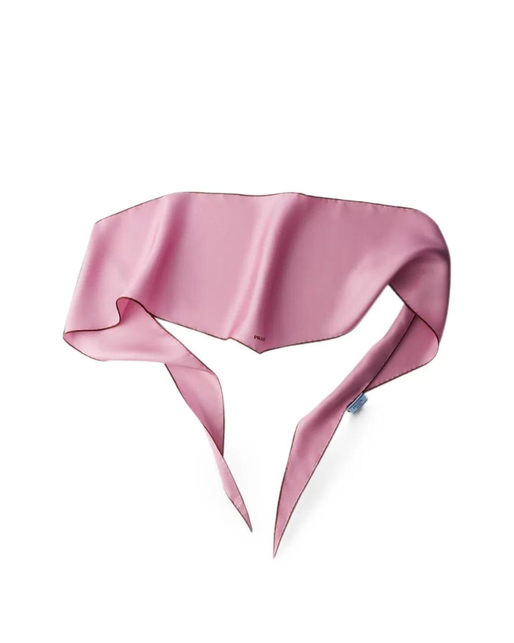 Prada Pink Schal Mit Print
