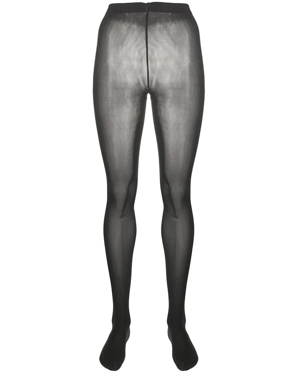 Wolford Gray Velvet De Luxe 50 Tights