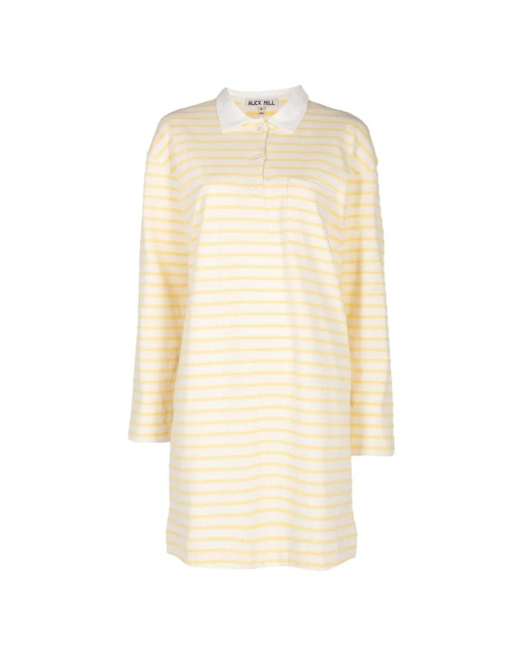 Alex Mill White Lizzy Mini Dress
