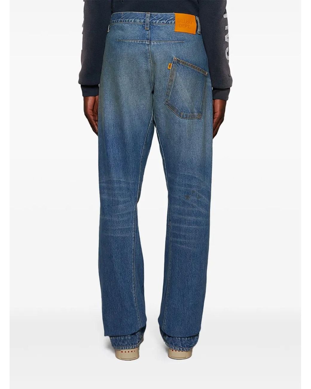 GALLERY DEPT. Blue Straight-Leg Jeans for men