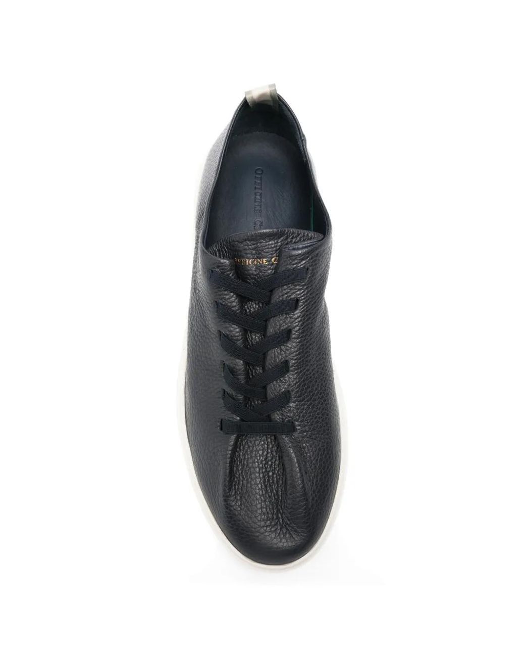 Officine Creative White Lace-Up Sneakers for men