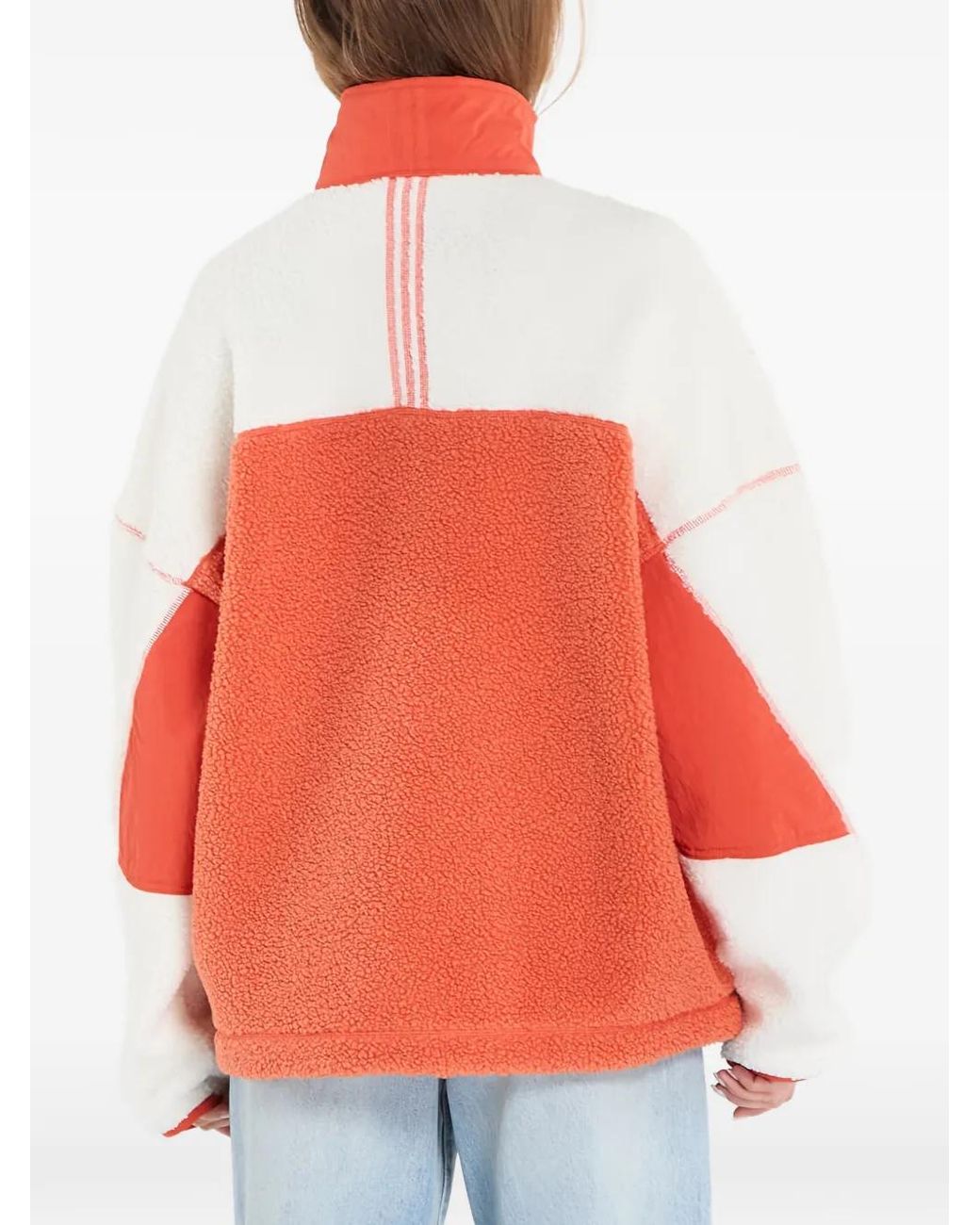 Adidas White X Adams Blvd Fleece Jacket