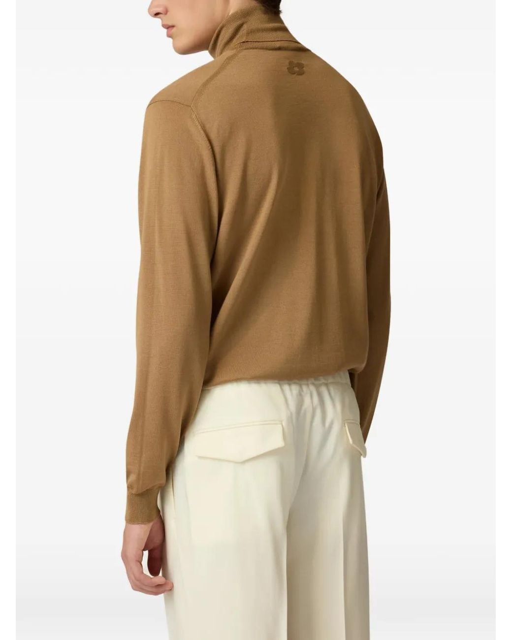 Pull À Col Roulé Lardini pour homme en coloris Natural