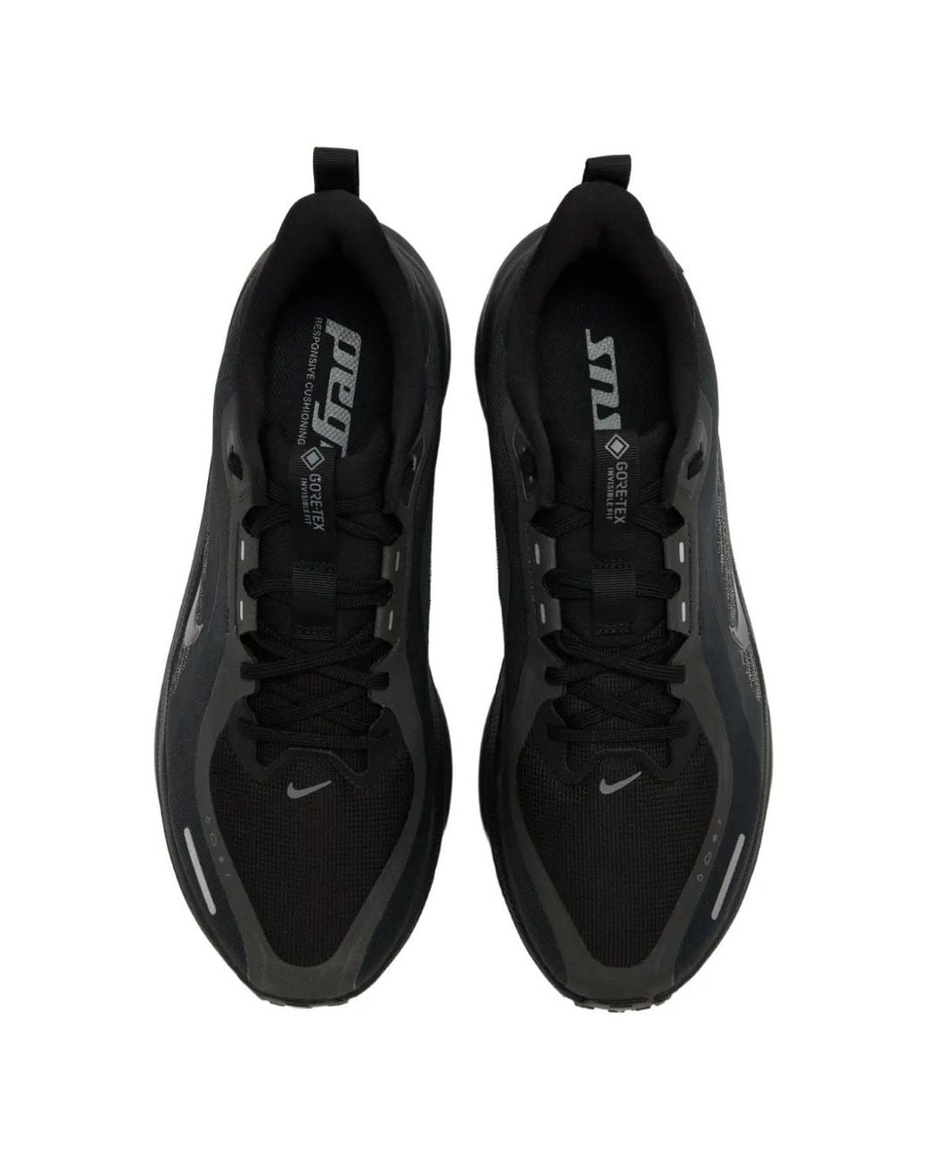 Nike Black Pegasus 42 Gore-Tex Running Shoes for men
