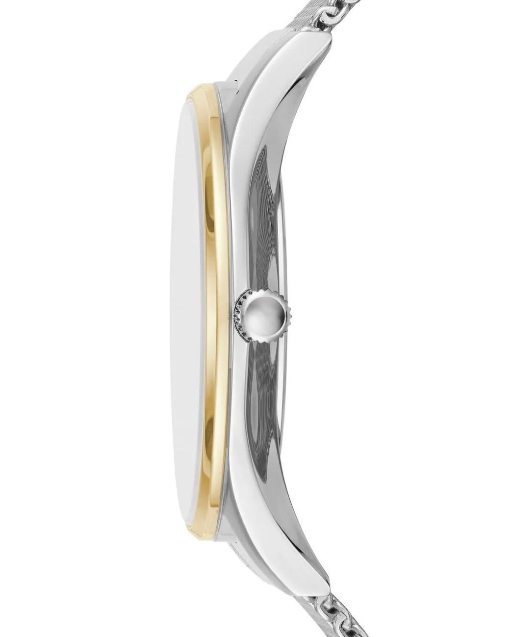 Kenneth Cole Gray Montre À Bracelet En Mesh Mm for men