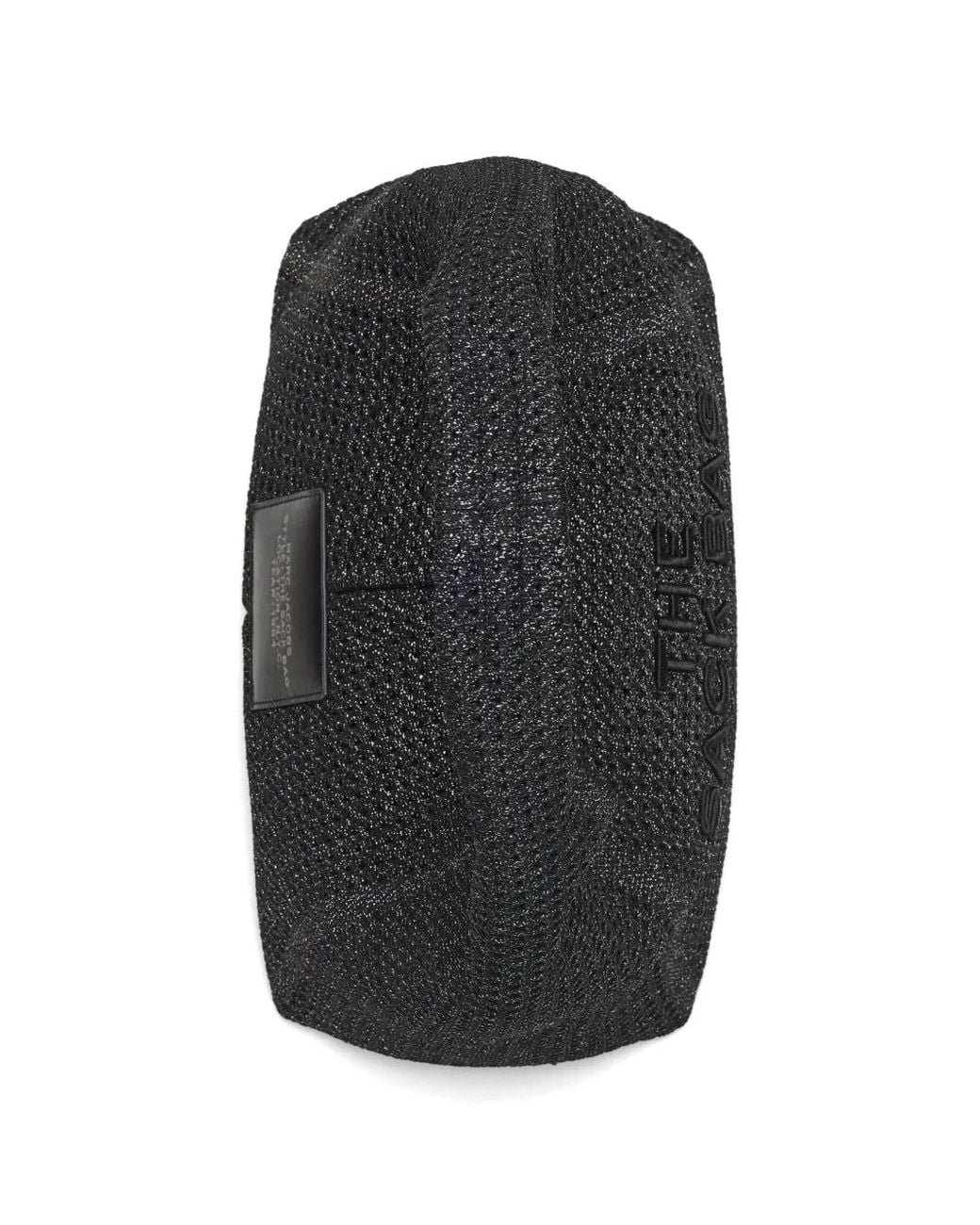 Marc Jacobs Black Tote Bag Crochet Knit